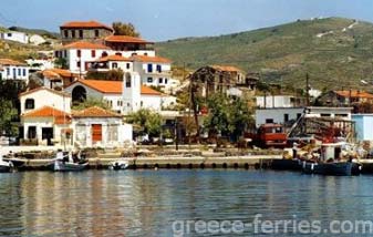 Corio Agios Eustratios en Egeo Oriental Grecia