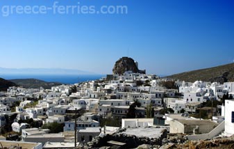 Χώρα Αμοργός Κυκλάδες Ελληνικά Νησιά Ελλάδα