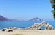 La isla pequeña de Nikuria Amorgos en Ciclades Grecia