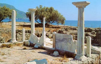 Archäologie in Karpathos Dodekanesen griechischen Inseln Griechenland