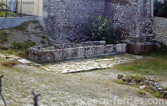 Temple der Artemis Korfu ionische Inseln griechischen Inseln Griechenland