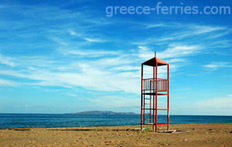 Heraklion Griechischen Inseln Kreta Griechenland Strand Ammoudara