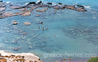 Heraclion en la isla de Creta, Islas Griegas, Grecia Tsutsuros Playa