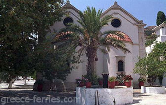 Monasterio Agios Georgios Epanosifi Heraclion en la isla de Creta, Islas Griegas, Grecia