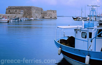 Heraclion en la isla de Creta, Islas Griegas, Grecia