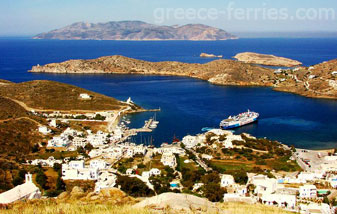 L’île d'Ios des Cyclades Grèce