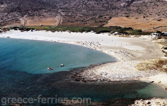Maganari Strand Ios Kykladen griechischen Inseln Griechenland