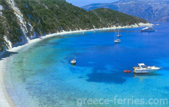 L'île d'Ithaque des îles Ioniennes Grèce