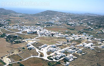 Ano Mera o Ano Meria Mykonos en Ciclades, Islas Griegas, Grecia