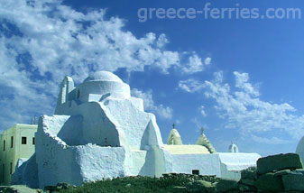 Die Madonna von Paraportianis Mikonos Griechischen Inseln Kykladen Griechenland