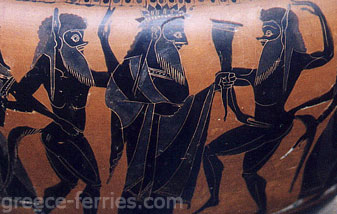 Μυθολογία Διόνυσσος Νάξος Κυκλάδες Ελληνικά Νησιά Ελλάδα