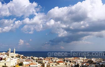 L’île de Syros des Cyclades Grèce