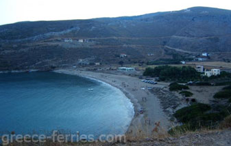 Spati Playas Kea Tzia en Ciclades, Islas Griegas, Grecia