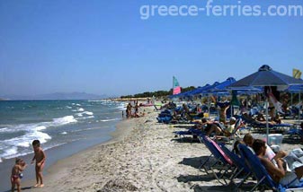 Marmari Playas de Cos en Dodecaneso, Islas Griegas, Grecia