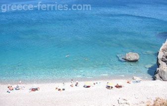 Kythira Isole Greche Grecia Chalcos Spiaggia