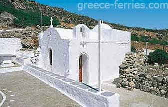 Panagia Kipu Milos en Ciclades, Islas Griegas, Grecia