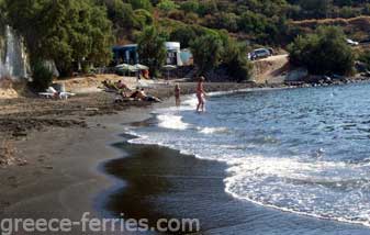 Gialiskari Playas de Nisiros en Dodecaneso, Islas Griegas, Grecia