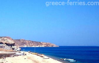 Petra Strand Patmos Eiland, Dodecanesos, Griekenland
