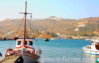 Chora Patmos Dodekanesen griechischen Inseln Griechenland