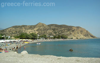 Playas de Rethimno en la isla de Creta, Islas Griegas, Grecia Agia Galini