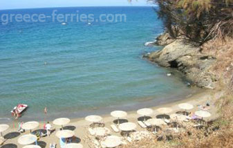 Playas de Rethimno en la isla de Creta, Islas Griegas, Grecia Panormos