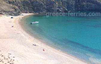 Vagia Playas de Serifos en Ciclades, Islas Griegas, Grecia