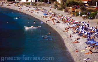 Playa de Panormos Skopelos Islas de Sporades Grecia