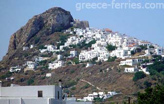 Χώρα Σκύρος Ελληνικά Νησιά Σποράδες Ελλάδα