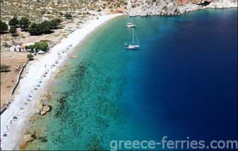 NOS Strand Symi Dodekanesen griechischen Inseln Griechenland