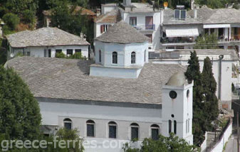 Churches Monasteries Thasso North Aegean Greek Islands Greece