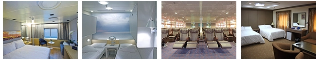 Blue Star Ferries - Sistemazione a Bordo