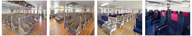 Kerkyra Seaways - Accommodatie aan boord