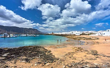La Graciosa, Caleta de Sebo