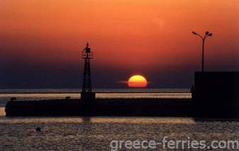 L’île d'Agios Efstratios de l’Egée de l’Est Grèce