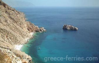 St. Anne (Agia Anna), Amorgos, Cyclades, Grèce