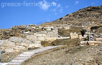 Antiek Minoa Amorgos Eiland, Cycladen, Griekenland