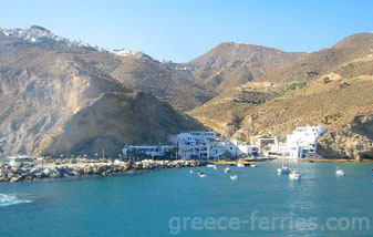 Agios Nicolaos Anafi en Ciclades, Islas Griegas, Grecia