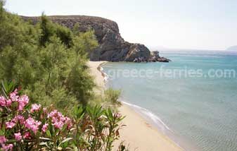 Kleisidi Strand Anafi Eiland, Cycladen, Griekenland