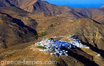 L’île d'Anafi des Cyclades Grèce