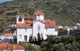 Church in Batsi Andros Eiland, Cycladen, Griekenland