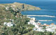 Ormos Corziu Andros en Ciclades, Islas Griegas, Grecia
