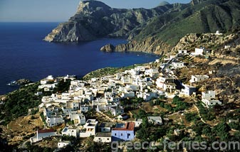 Olympos Karpathos Eiland, Dodecanesos, Griekenland