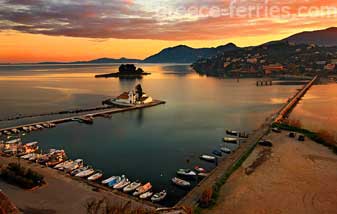 Canoni Corfu Eiland, Ionische Eilanden, Griekenland