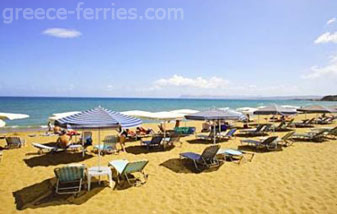 Chania Griechischen Inseln Kreta Griechenland Agia Marina Strand