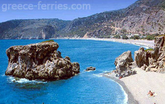 Chania Griechischen Inseln Kreta Griechenland Sougia Strand