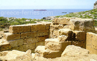 Falasarna Cania en la Isla de Creta, Islas Griegas, Grecia