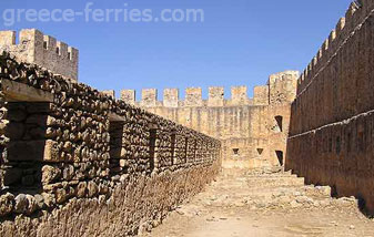 Frangokastello Forteresse Canée de la Crète Grèce