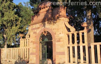 Archéologie de l’île de Chios de l’Egée de l’Est Grèce