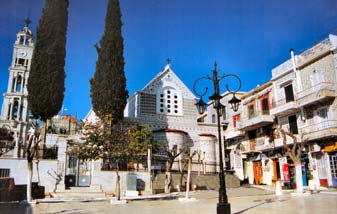 Pyrgi Chios East Aegean Greek Islands Greece