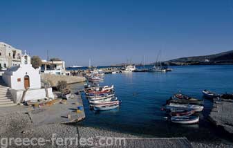 Καραβοστάτης Φολέγανδρος Ελληνικά Νησιά Κυκλάδες Ελλάδα